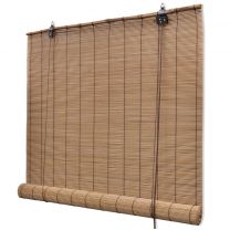  Rolgordijn 150x160 cm bamboe bruin