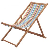  Strandstoel inklapbaar stof meerkleurig