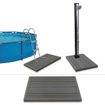  Vloerelement voor solardouche of zwembadladder HKC