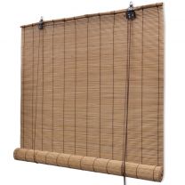  Rolgordijn 100x160 cm bamboe bruin
