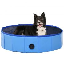  Hondenzwembad inklapbaar 80x20 cm PVC blauw
