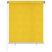  Rolgordijn voor buiten 120x140 cm HDPE geel