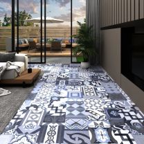  Vloerplanken 20 st zelfklevend 1,86 m PVC gekleurd patroon