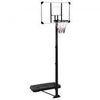  Basketbalstandaard 256-361 cm polycarbonaat transparant