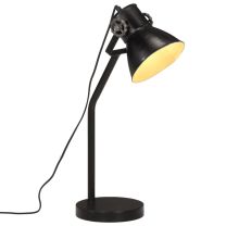  Bureaulamp 25 W E27 17x17x60 cm zwart