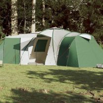  Tent 12-persoons 840x720x200 cm 185T taft groen