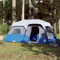  Tent met LED 441x288x217 cm lichtblauw