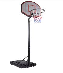 Verrijdbare basketbal standaard met wielen - verstelbare baskethoogte 205 - max. 305cm