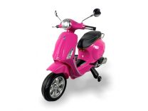 Vespa Primavera, 12 volt elektrische scooter met muziek en meer!