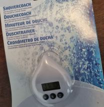 Showercoach Wit - Waterbesparend - Tijdbesparend - Douchetimer - Douche wekker