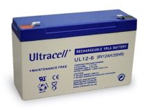 Ultracell Accu 6 volt, 12 Ah