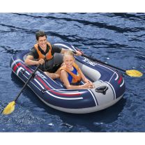 Bestway Opblaasboot Hydro-Force met pomp en roeispanen blauw