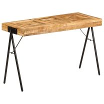  Schrijftafel 118x50x75 cm massief mangohout
