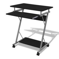  Studenten computerbureau 60 x 40 x 75 cm (zwart)