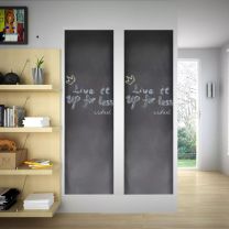  Krijtbord stickerrollen 2 st 0,45 x 2 m - incl. krijt