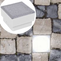  2x LED-lamp verzonken 100x100x68 mm