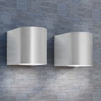  LED-wandlamp tuin neerwaarts rond 2 st