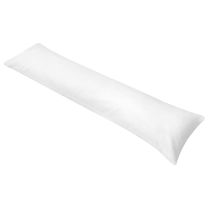  Zijslaapkussen 40x145 cm wit