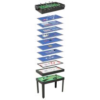  Multispeeltafel 15-in-1 121x61x82 cm zwart