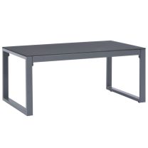  Salontafel 90x50x40 cm aluminium