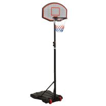  Basketbalstandaard 216-250 cm polyethyleen zwart