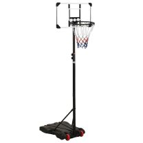  Basketbalstandaard 216-250 cm polycarbonaat transparant