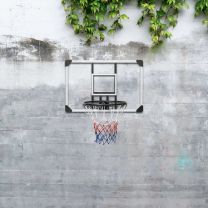  Basketbalbord 90x60x2,5 cm polycarbonaat transparant