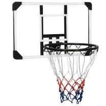  Basketbalbord 71x45x2,5 cm polycarbonaat transparant