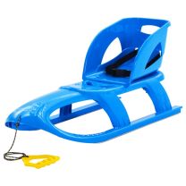  Slee met zitje 102,5x40x23 cm polypropeen blauw