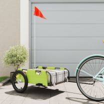  Fietstrailer oxford stof en ijzer groen