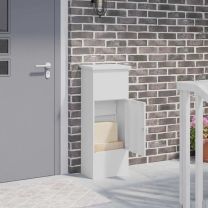  Pakket inwerp box Wit 44.5 x 29 x 110.5 cm Staal