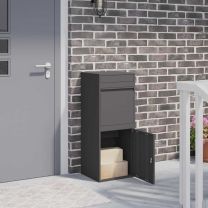  Pakket inwerp box Zwart 41 x 38 x 103 cm Staal