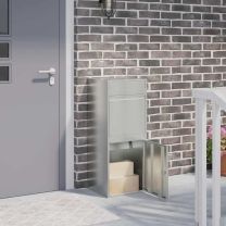  Pakket inwerp box Zwart 41 x 38 x 103 cm Gegalvaniseerd staal
