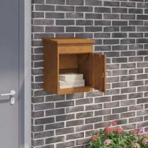  Pakket inwerp box Roestig 44 x 35 x 59 cm Cortenstaal